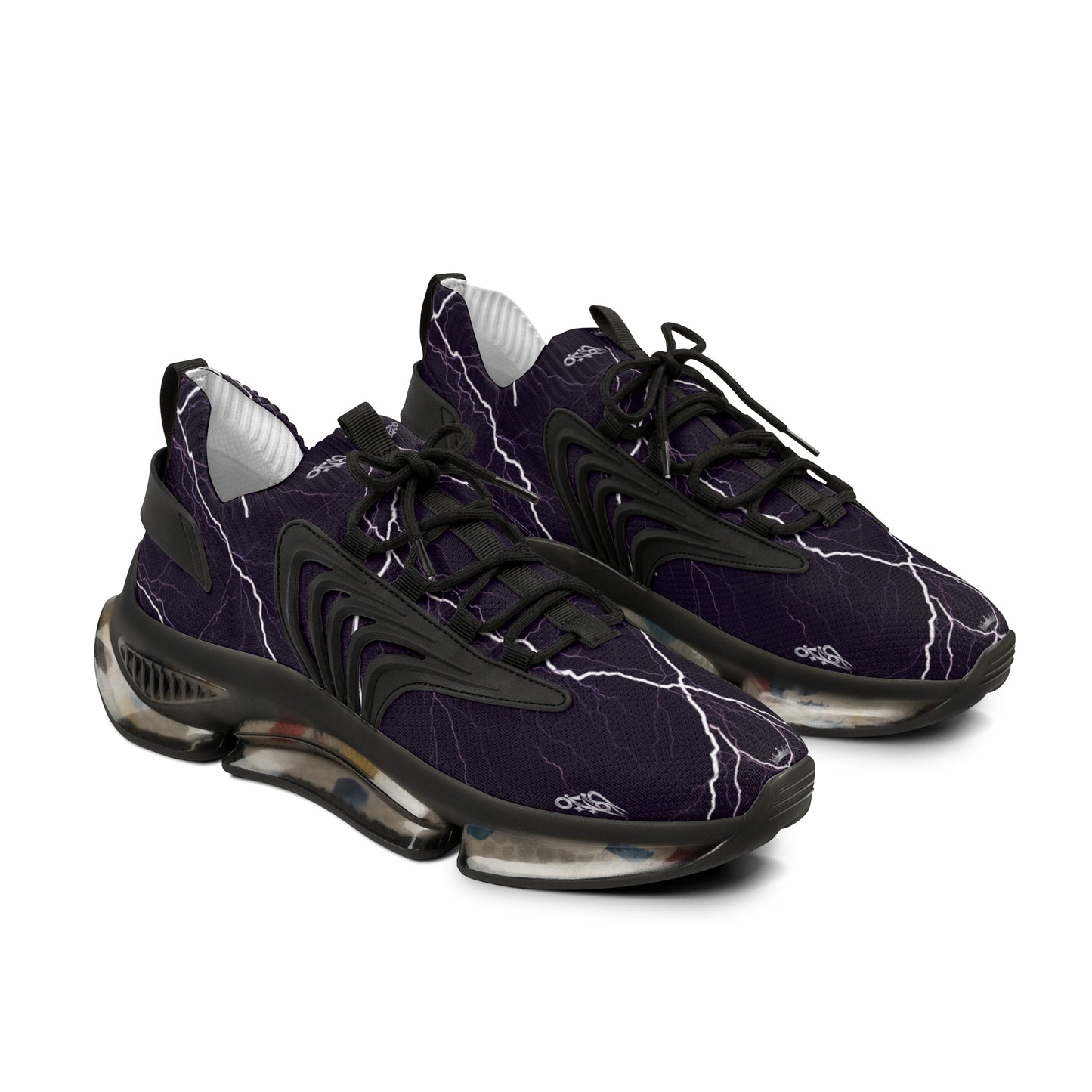 MAJBWR - Deep Purple Lightning Sneakers — Strike Edition