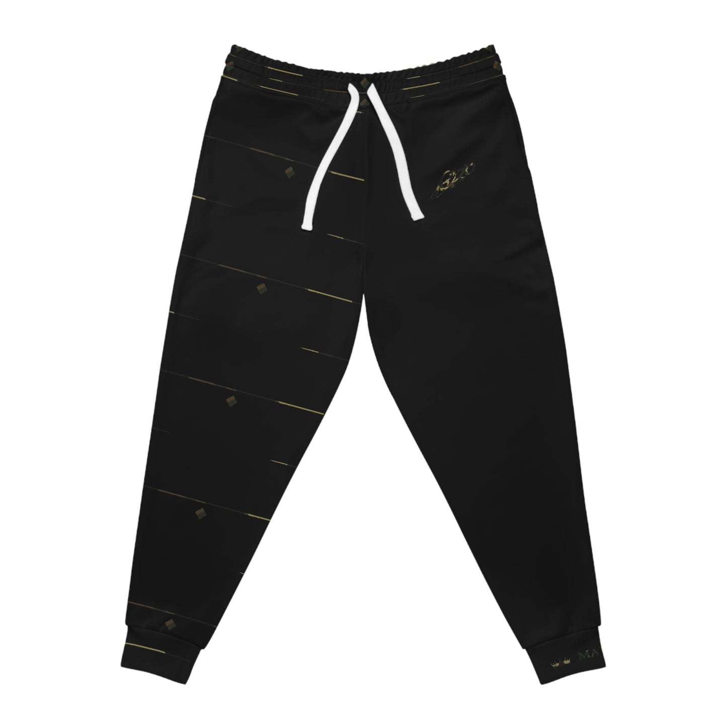 MAJBWR - Black Camo Athletic Joggers — Diamond Edition with Camo Crown