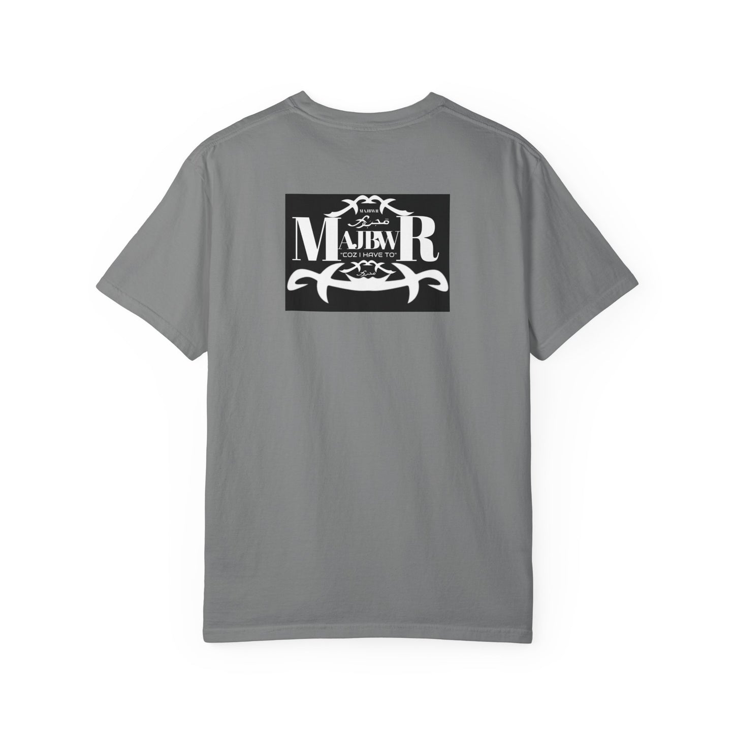 MAJBWR - T-Shirt — Bold Black Graphic Tee