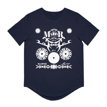 MAJBWR - "COZ I HAVE TO" Men's Jersey Tee — Curved Hem Casual Graphic T-Shirt