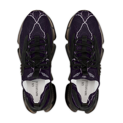 MAJBWR - Deep Purple Lightning Sneakers — Strike Edition