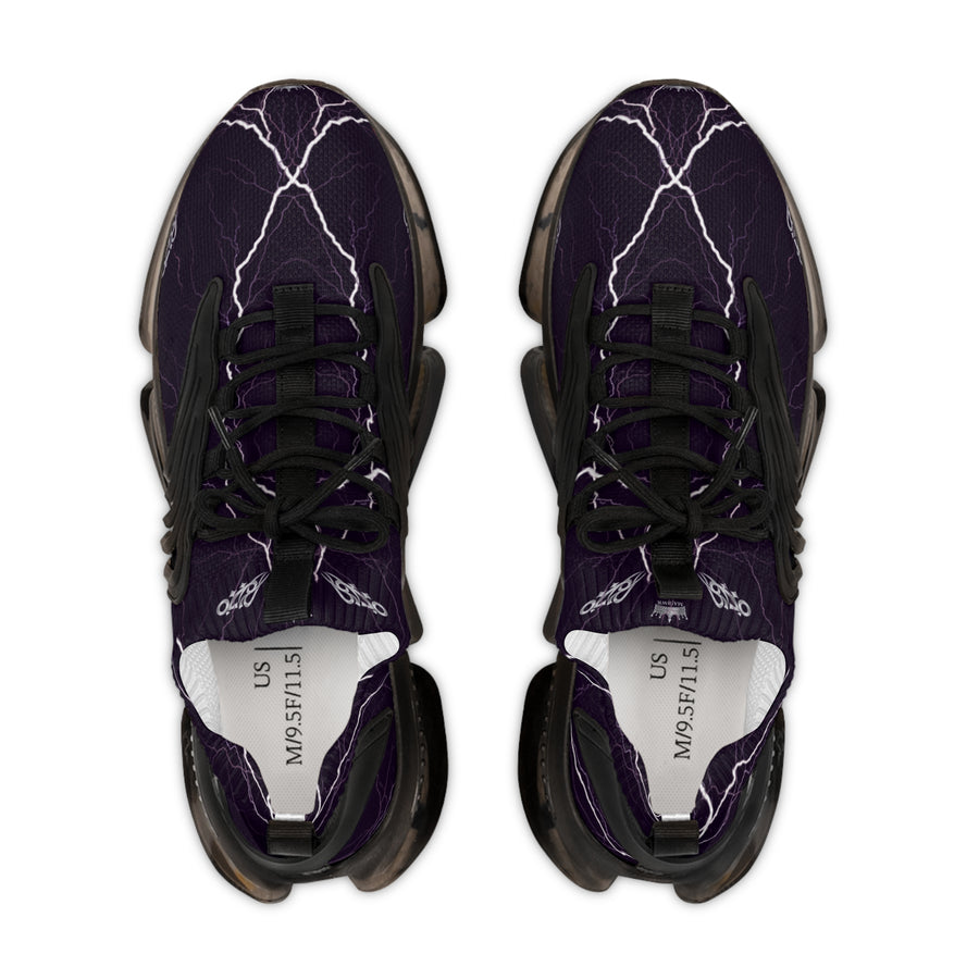 MAJBWR - Deep Purple Lightning Sneakers — Strike Edition