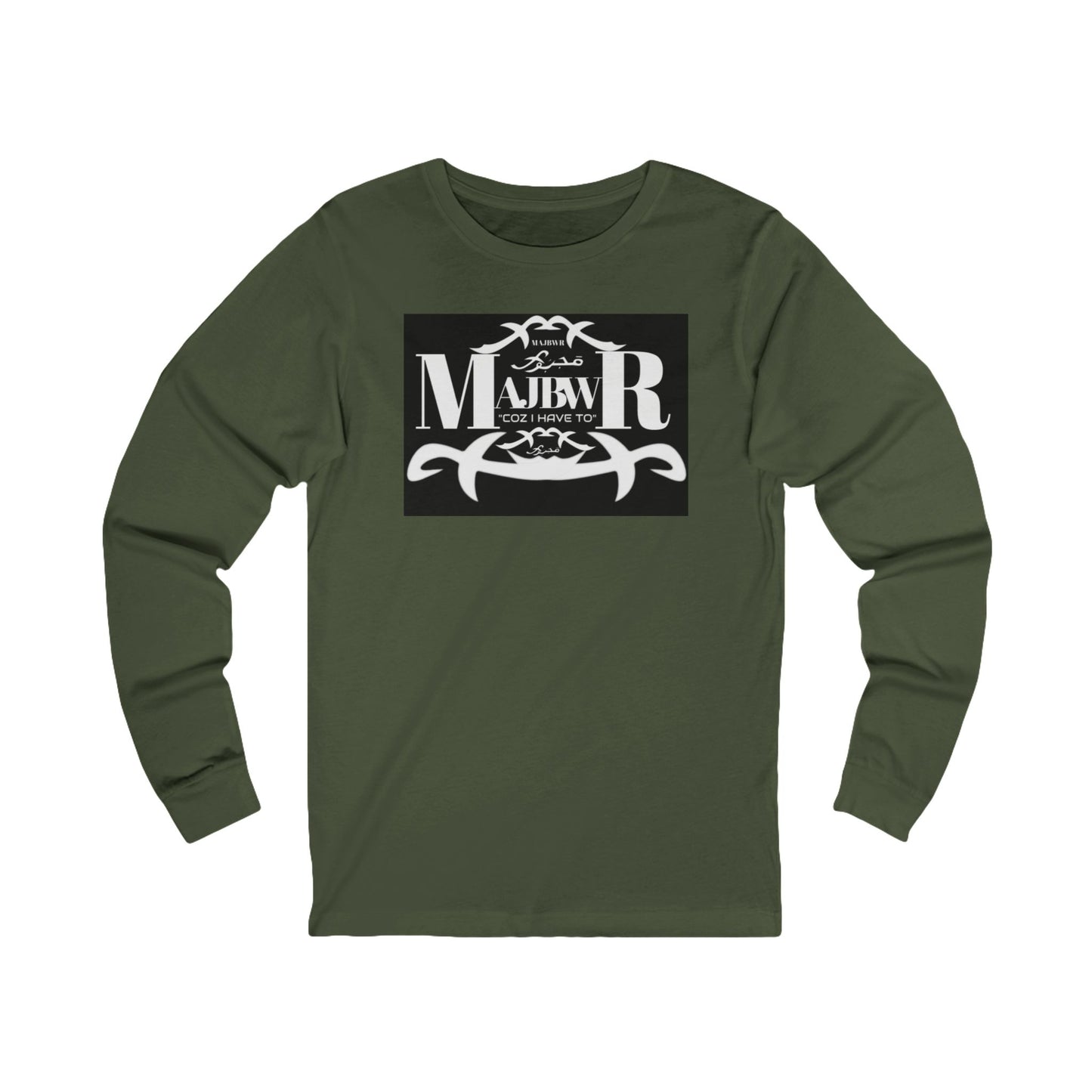 MAJBWR - Vintage Monogram Long Sleeve Tee