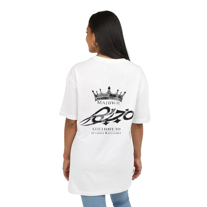 MAJBWR - Coz I Have To Crown Logo Oversized Tee