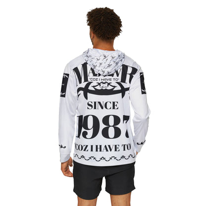 MAJBWR - Men's Sports Warmup Hoodie — Custom 'Since 1987' Athletic Pullover