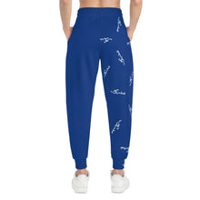 MAJBWR - Joggers Frontal - AOP Dark Blue