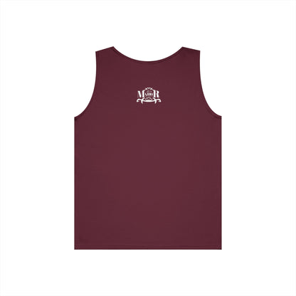 MAJBWR - Unisex Heavy Cotton Tank Top Left Right