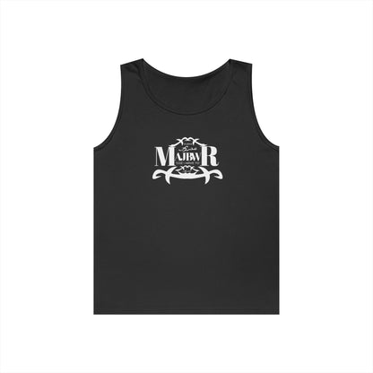 MAJBWR - Unisex Heavy Cotton Tank Top Left Right