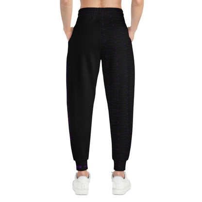 MAJBWR - Deep Purple Diamond Athletic Joggers - AOP