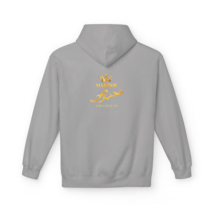 MAJBWR - Majesty Crown Hoodie — Gold Script "Coz I Have To" Streetwear