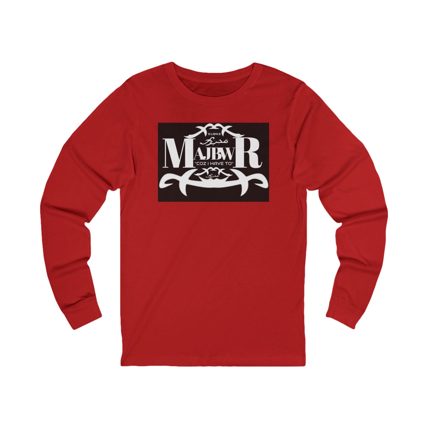 MAJBWR - Vintage Monogram Long Sleeve Tee