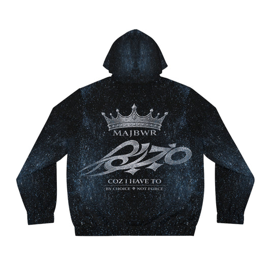 MAJBWR - Midnight Universe Full-Zip Hoodie — Cosmic Edition