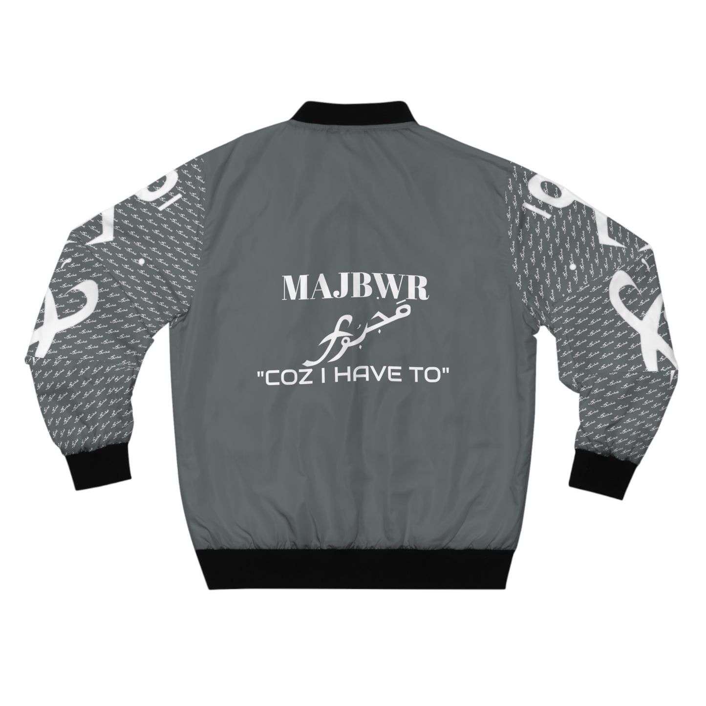 MAJBWR - Grey Bomber Jacket