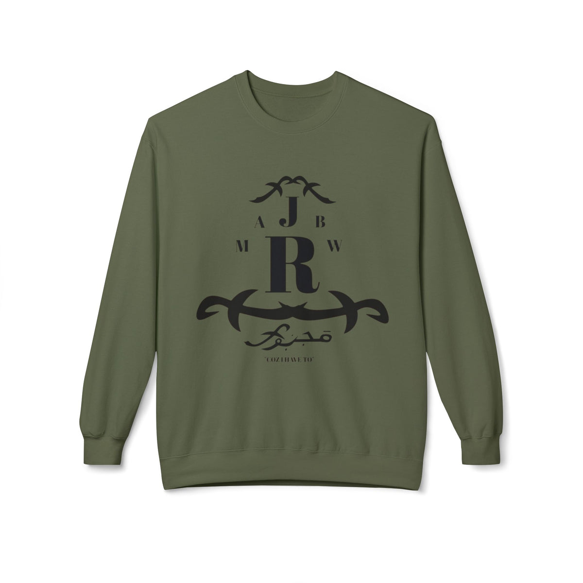 MAJBWR - Monogram R Crewneck — Crest Edition