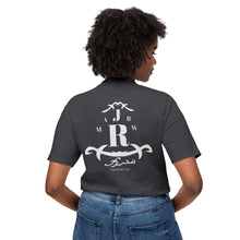 MAJBWR - Monogram Crest T-Shirt — Vintage Initials Graphic Tee