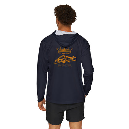 MAJBWR - Men's Sports Warmup Hoodie (AOP) Deep Dark Blue