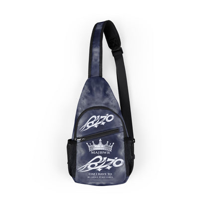 MAJBWR - Midnight Veil Smoke Crown Chest Bag — Veiled Edition