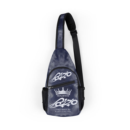 MAJBWR - Midnight Veil Smoke Crown Chest Bag — Veiled Edition