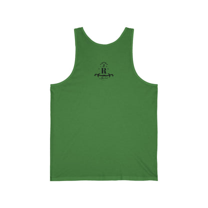 MAJBWR - Monogram 'R' Crest Tank Top — Minimalist Vintage Initial Athletic Jersey