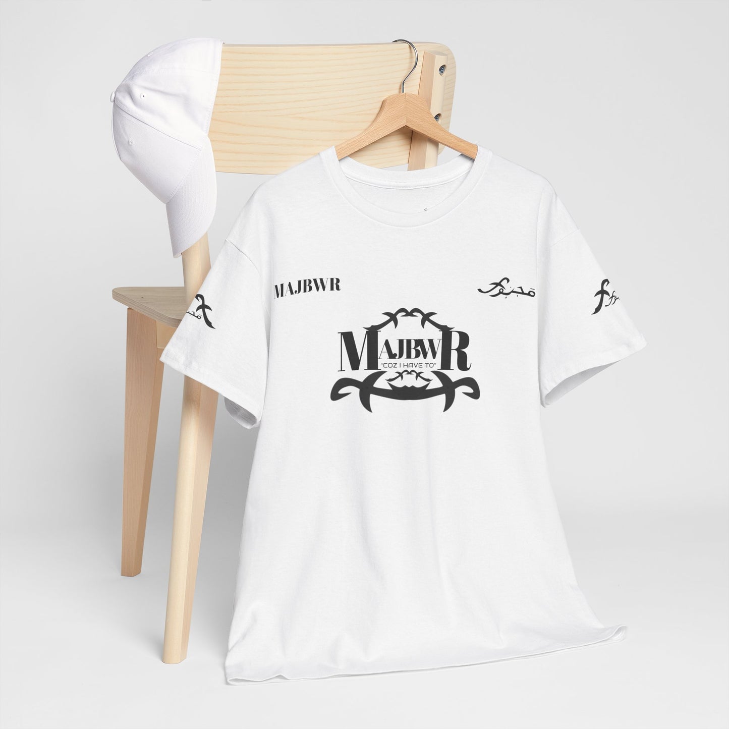 MAJBWR - Monogram Crest T‑Shirt