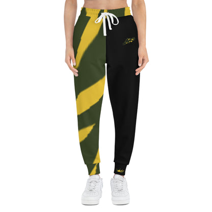 MAJBWR - Black & Yellow Camo Joggers — Athletic Joggers