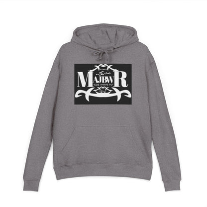 MAJBWR - Muay Thai Hoodie — 'Muay R' Vintage Fighter Logo Pullover