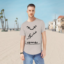 MAJBWR - Men's Curved Hem Tee - 'Major Since 1987' Graphic T-Shirt