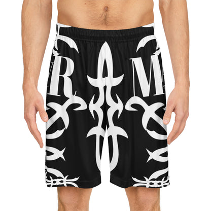 MAJBWR - AOP Basketball Shorts Athletic Court Style