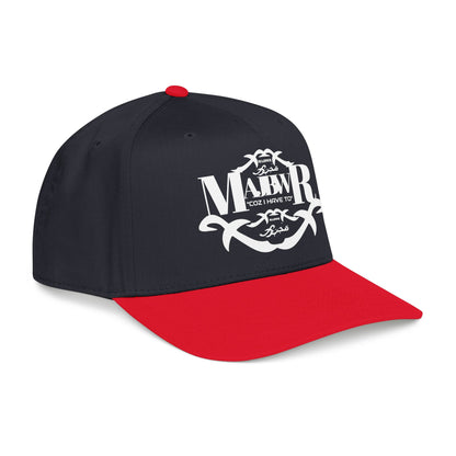 MAJBWR -  Mid Profile Vintage Crest Hat "Coz I Have To"