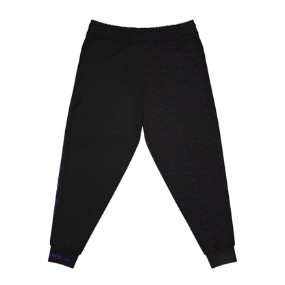 MAJBWR - Deep Purple Diamond Athletic Joggers - AOP