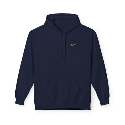MAJBWR - Majesty Crown Hoodie — Gold Script "Coz I Have To" Streetwear