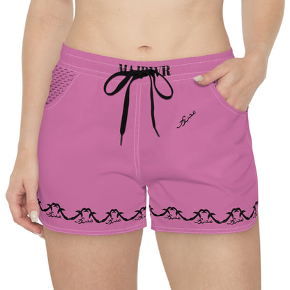 MAJBWR - Light Pink Women's Casual Shorts