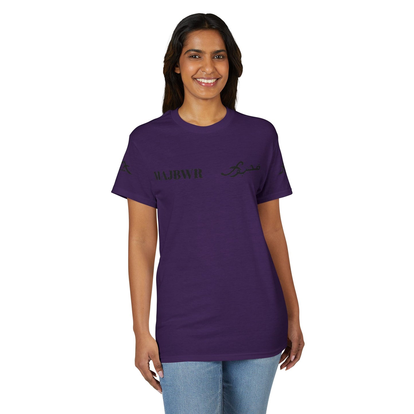 MAJBWR - Vintage Initials Logo Tee