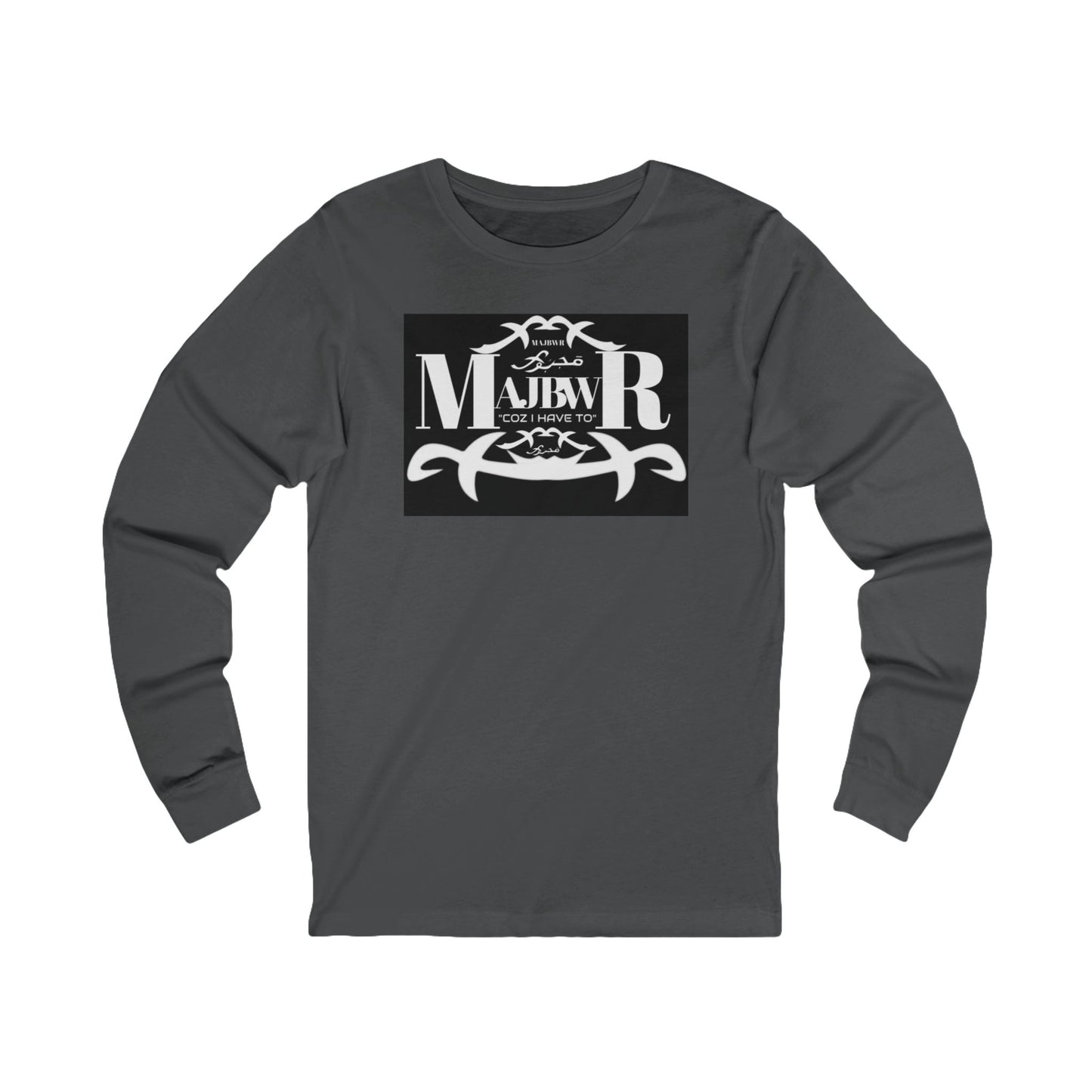 MAJBWR - Vintage Monogram Long Sleeve Tee