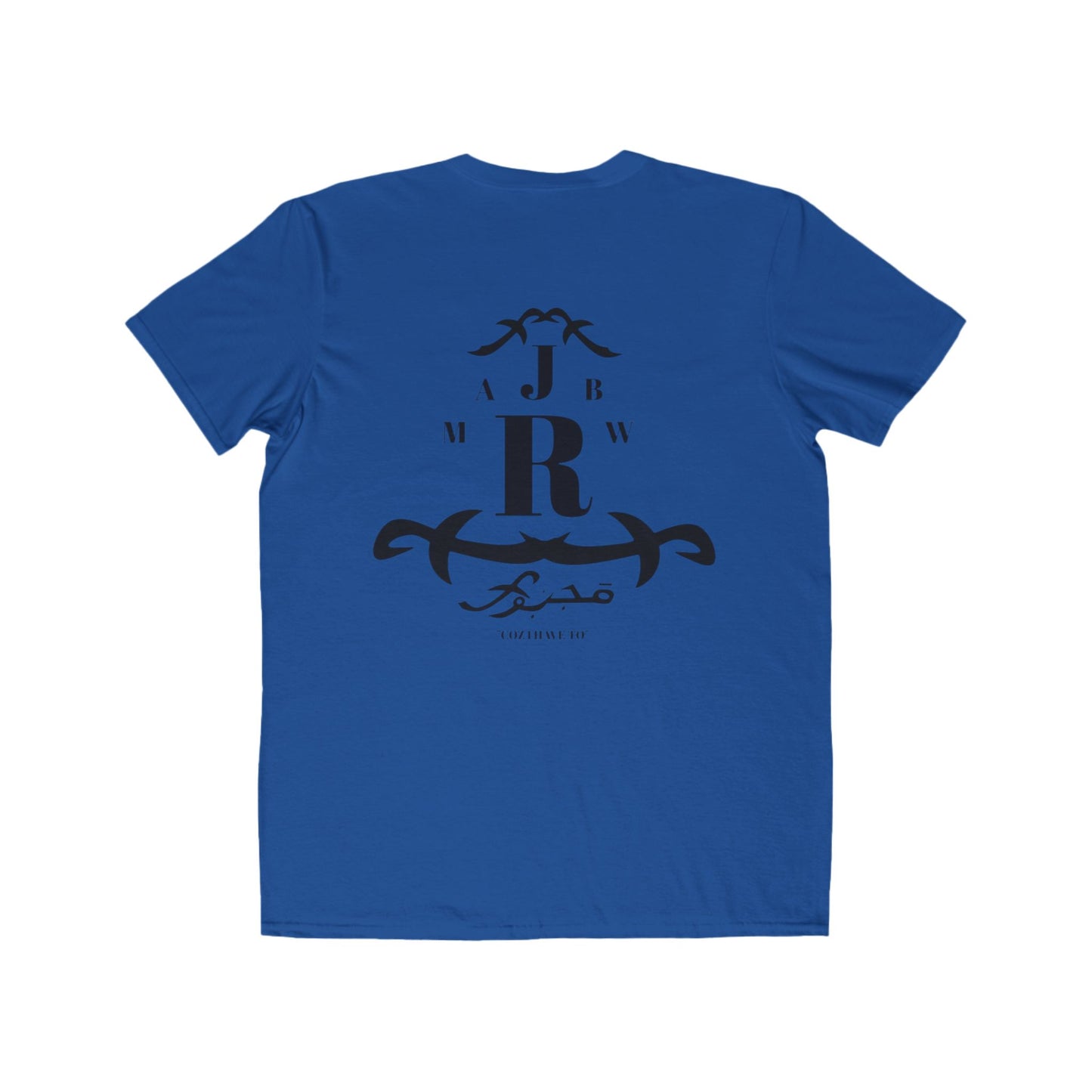 MAJBWR - Double Elegant Monogram Back Print