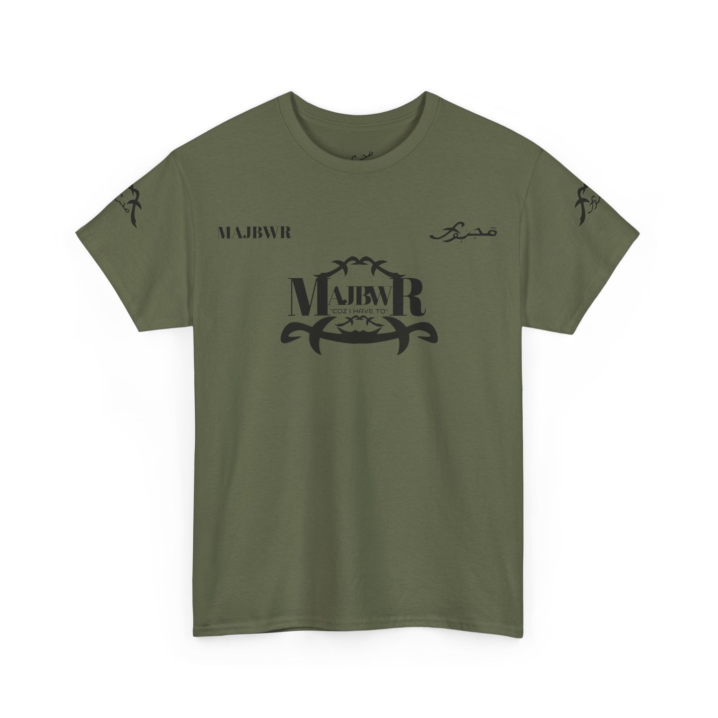MAJBWR - Monogram Crest T‑Shirt