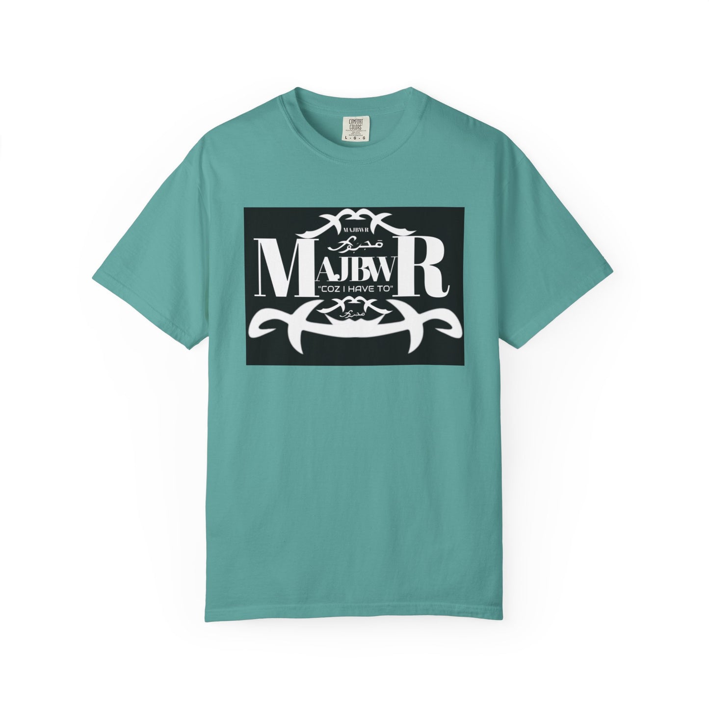 MAJBWR - T-Shirt — Bold Black Graphic Tee