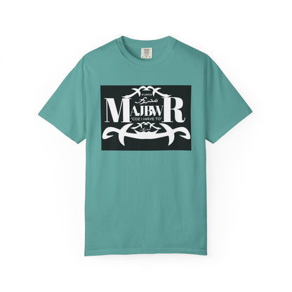 MAJBWR - T-Shirt — Bold Black Graphic Tee