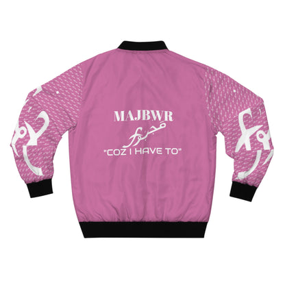 MAJBWR - Light Pink Bomber Jacket