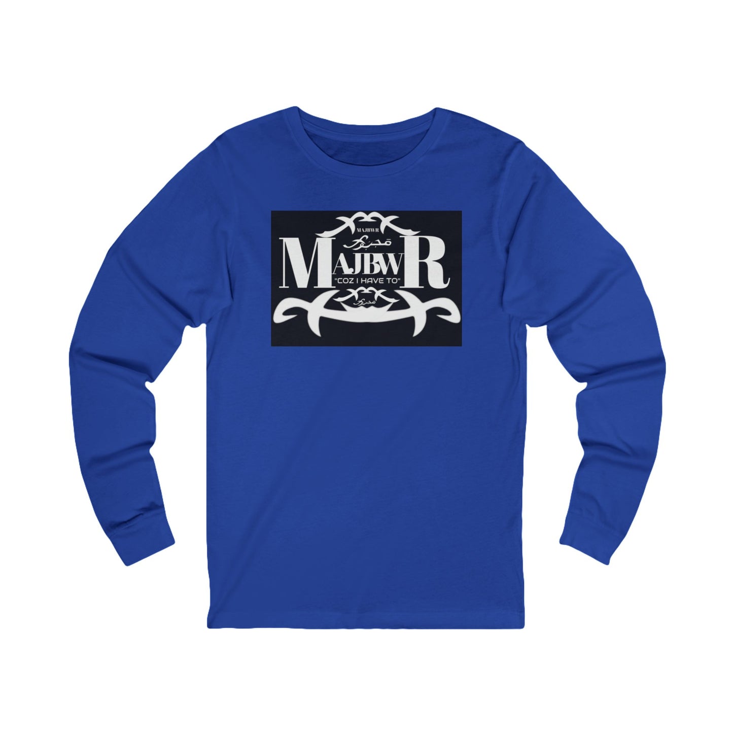 MAJBWR - Vintage Monogram Long Sleeve Tee