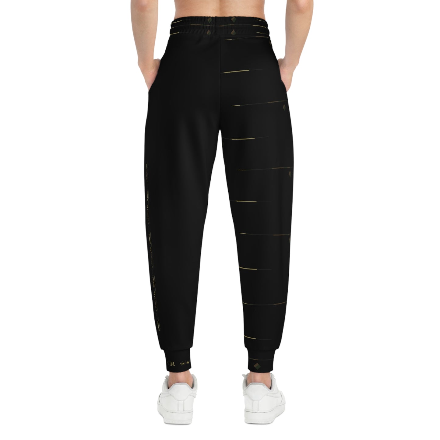 MAJBWR - Black Camo Athletic Joggers — Diamond Edition with Camo Crown
