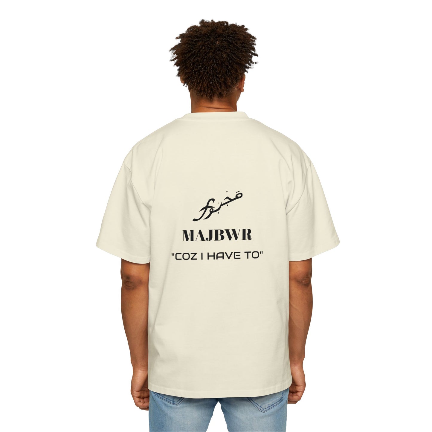 MAJBWR - Men's Heavy Oversized Tee