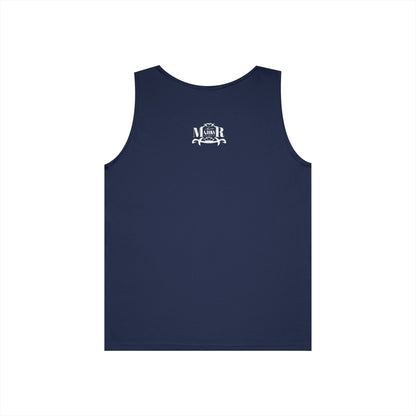 MAJBWR - Unisex Heavy Cotton Tank Top Left Right