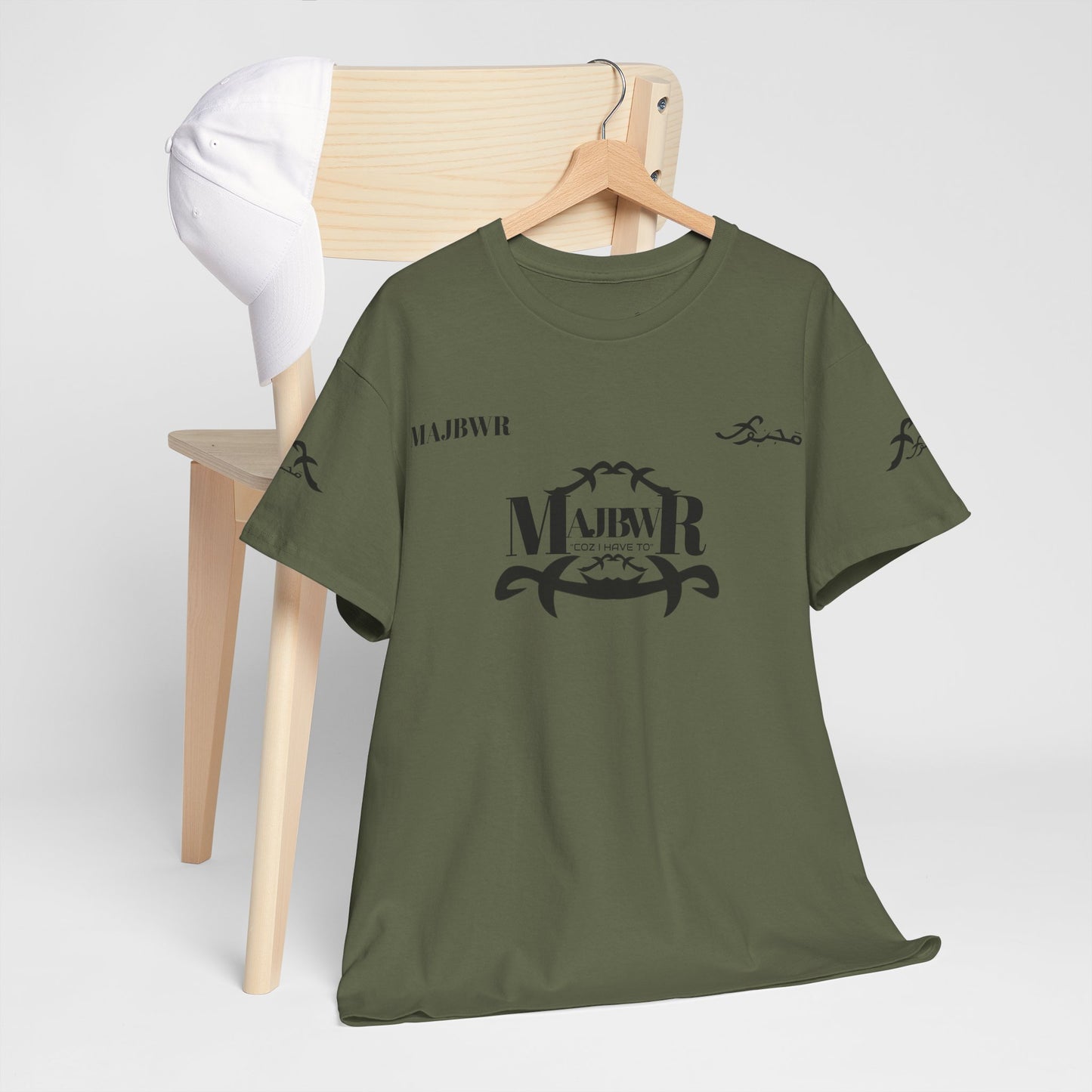 MAJBWR - Monogram Crest T‑Shirt