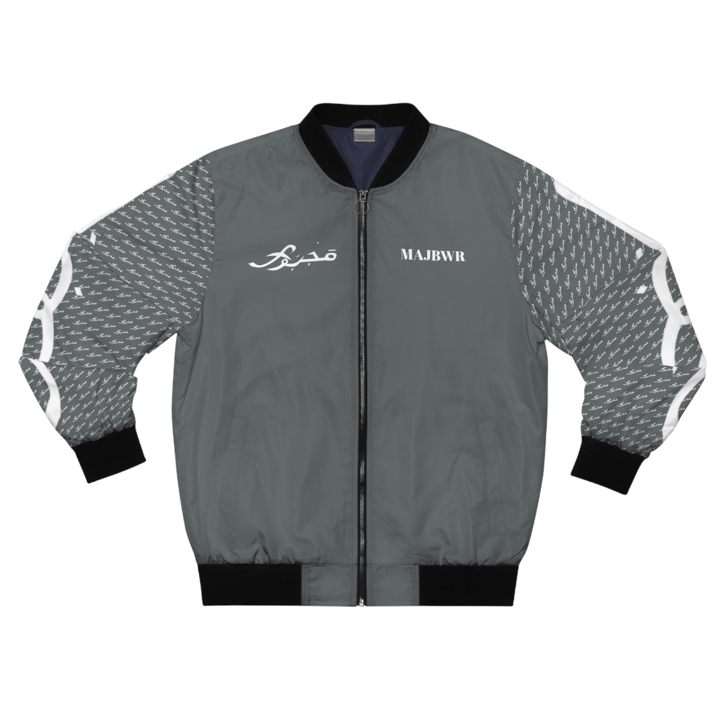 MAJBWR - Grey Bomber Jacket