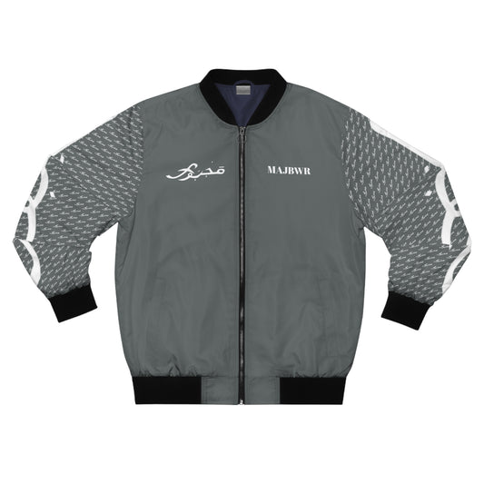 MAJBWR - Grey Bomber Jacket