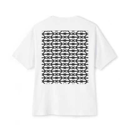 MAJBWR - Arabic Calligraphy Boxy Tee — "Sabr" Graphic Oversized T-Shirt