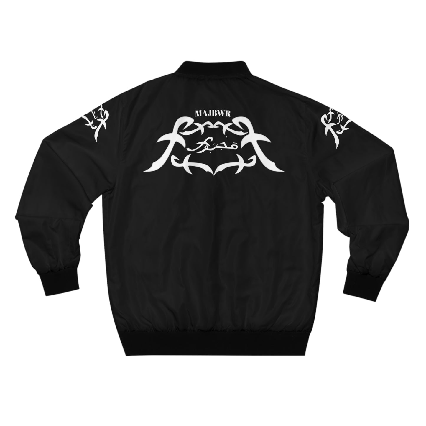 MAJBWR - Men's Bomber Jacket  Black Stack