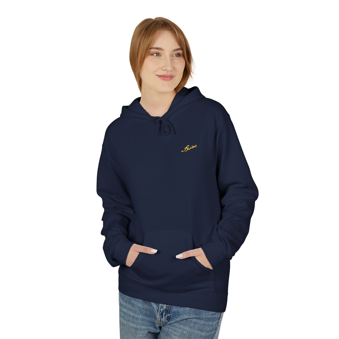 MAJBWR - Majesty Crown Hoodie — Gold Script "Coz I Have To" Streetwear