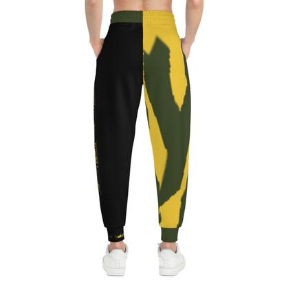 MAJBWR - Black & Yellow Camo Joggers — Athletic Joggers